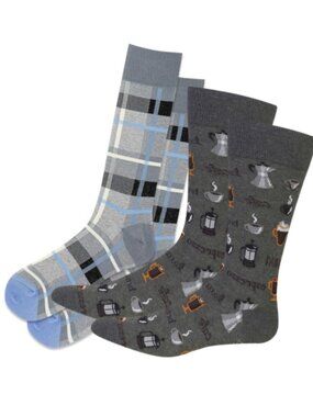 Men's HOTSOX Crew Sock Bundle | Food & Fun Patterns | Mix & Match | NWT